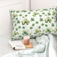 thumbnail image 4 of Honeii St Patrick's Day3 Print Pillow Cases,Plush Throw Pillow Covers,Decorative Pillowcase for Sofa, Couch, Living Room-20"x30", 4 of 6