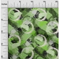 thumbnail image 2 of oneOone Polyester Spandex Green Fabric Abstract Fabric For Sewing Printed Craft Fabric By The Yard 56 Inch Wide, 2 of 5