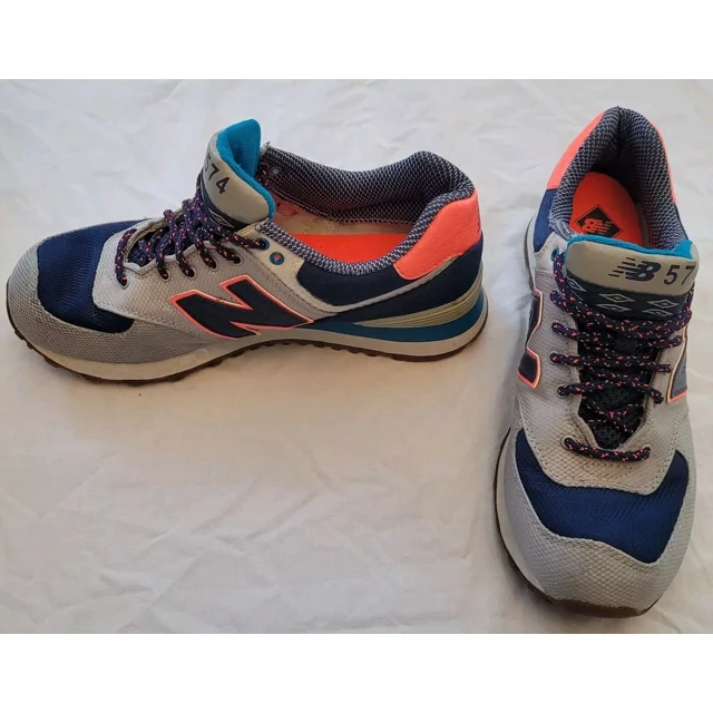 New Balance Shoes 574 Weekend Expedition Sz. 8 D Gray/Blue Men Sneakers ML574EXC