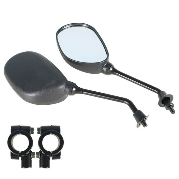 munirater Universal ATV Motorcycle Side Rear View Mirror 7/8 Handlebar Replacement for Polaris Honda