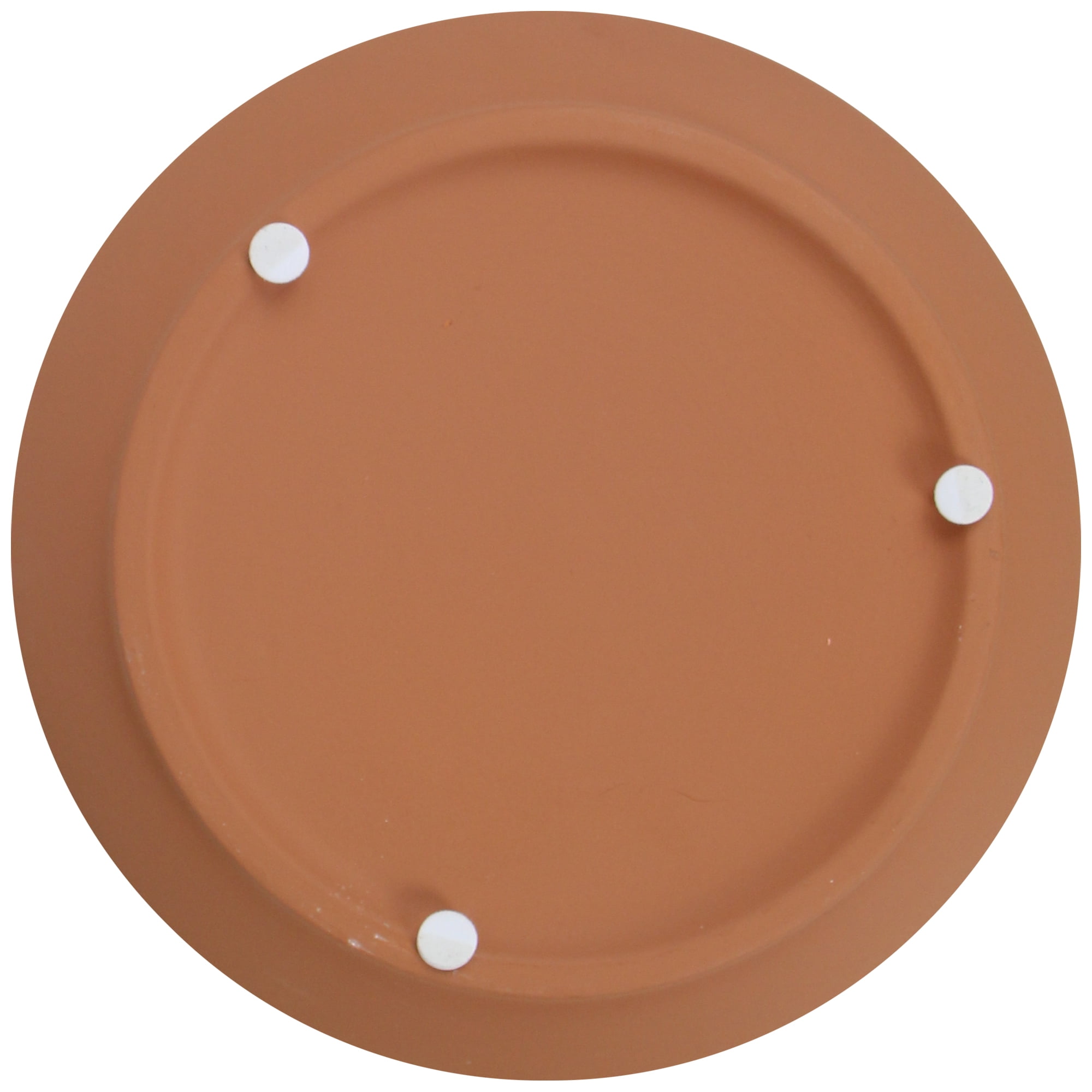 Mainstays Rowan 8" Round Medium Terracotta Clay Plant Saucer