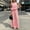 Pink women two piece plaid set a1, variant on BRELIL Women's Two Piece Plaid Sets Round Neck Sleeveless Peplum Top Wide Leg Pants Boho Casual 2 Piece Outfits Summer Matching Lounge Travel Tracksuit, Pink XL