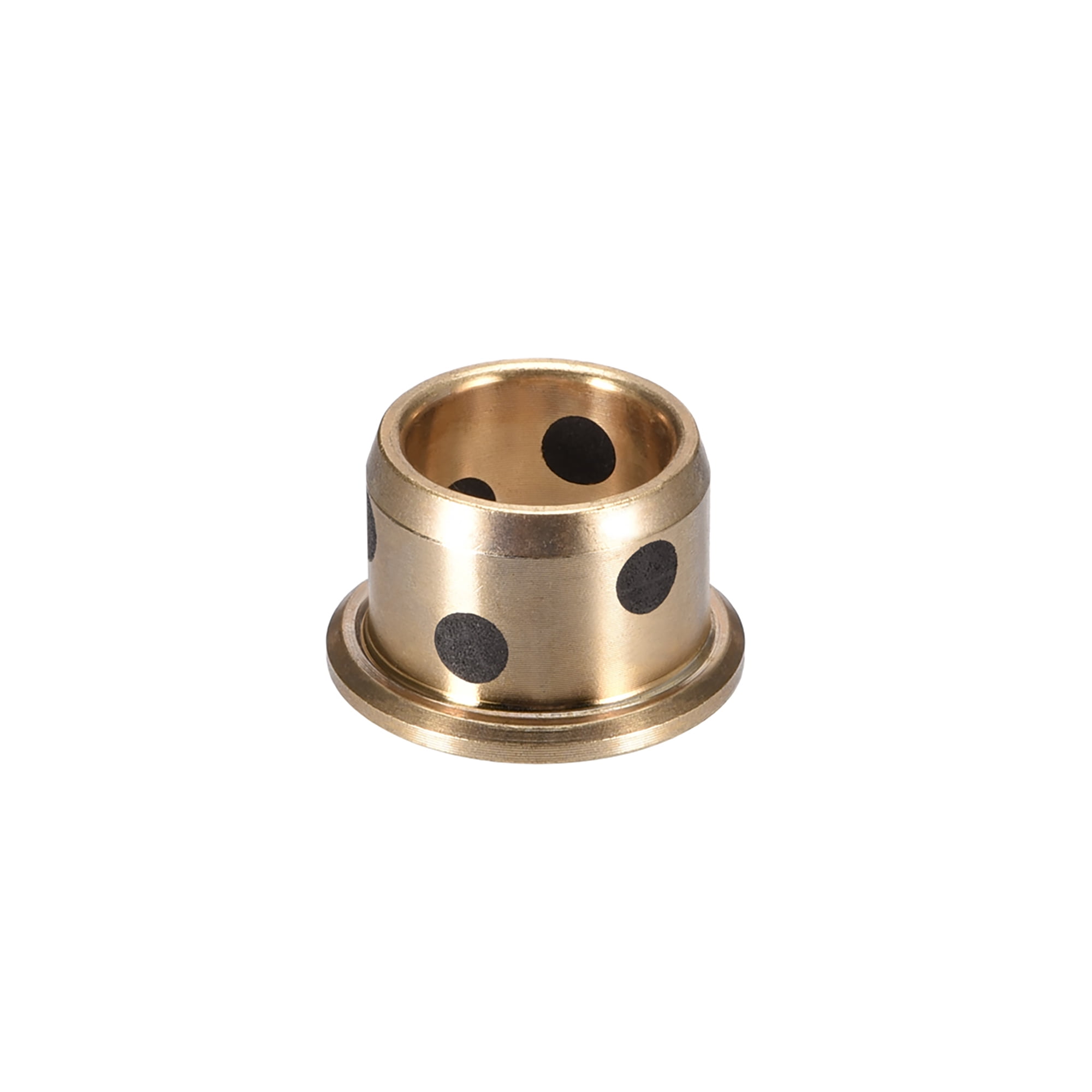 Flange Sleeve Bearings, 10mm Bore x 13mm OD x 10mm Length Cast Brass