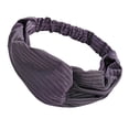 thumbnail image 4 of Diademas de Moda Jinwen Banda para el Cabello de las Mujeres Gris Oscuro, 4 of 7