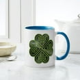 thumbnail image 4 of CafePress - Celtic Knot Shamrock Mug - 11 oz Ceramic Mug - Novelty Coffee Tea Cup, 4 of 4