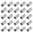 thumbnail image 1 of Uxcell 50pcs M8 x 1.25  3D Wire Thread Inserts 304 Stainless Steel Helical Type Repair Kit, 1 of 7