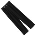 thumbnail image 3 of Minnieouse Pantalones de mujer Primavera Casual Suelto Cintura alta Pierna ancha Pantalón largo, Negro, M Prendas para la parte inferior del cuerpo negro S, 3 of 6