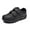 Black1, variant on Blikcon Boys School Uniform Dress Shoe Loafer Shoes Double Hook and Loop (Color : Black, Size : 12 Little Kid)