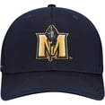 thumbnail image 2 of Men's-Top of the World  Navy Murray St. Racers Reflex Hybrid Tech Flex Hat, 2 of 4