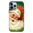 thumbnail image 1 of Santa Claus Cover Popular Pattern Anti-fall Matte Phone Case For Iphone14ProMax/14Plus/14Pro/14, Iphone13ProMax/13MINI/13Pro/13, Iphone12ProMax/12Pro/12/12MINI, Iphone11ProMax/11Pro/11/SE2020/SE2022/X, 1 of 1
