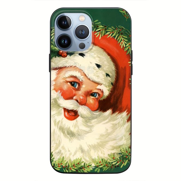 Santa Claus Cover Popular Pattern Anti-fall Matte Phone Case For Iphone14ProMax/14Plus/14Pro/14, Iphone13ProMax/13MINI/13Pro/13, Iphone12ProMax/12Pro/12/12MINI, Iphone11ProMax/11Pro/11/SE2020/SE2022/X