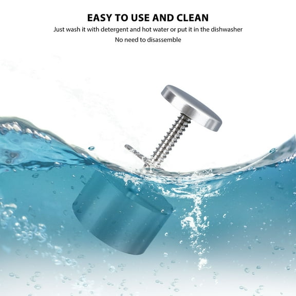 Stainless Steel Grill Press, Ideal For Burgers, Sausage  Vegetables, Durable Build