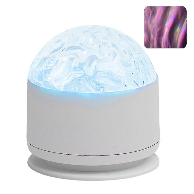 2025 Auroras/Water Ripple Projector Light USB LED Projector Lamp for Room 16 Colors Bedside Atmosphere Light