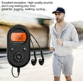 thumbnail image 5 of AM FM Portable Radio,Personal Pocket Radio Rechargeable with Best Reception,Long Battery Life,Stereo Earphone,Small Digital Transistor Radios for Hiking,Walking,Jogging, 5 of 6