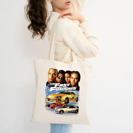 vintage The 2 Fast 2 Furious Paul Walker Bag  Fast And Furious Bag  Tote Bag Bag Hoodie  Bag For Men Women  Vintage -TH31527