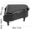 thumbnail image 3 of Mini Piano, Decorative Mini Basswood Piano Model, Handcrafted Musical Instrument for Home Decor, Gift for Music Lovers, Kids, Adults Collectors, Office Desk Decor, Birthday Party, 3 of 10