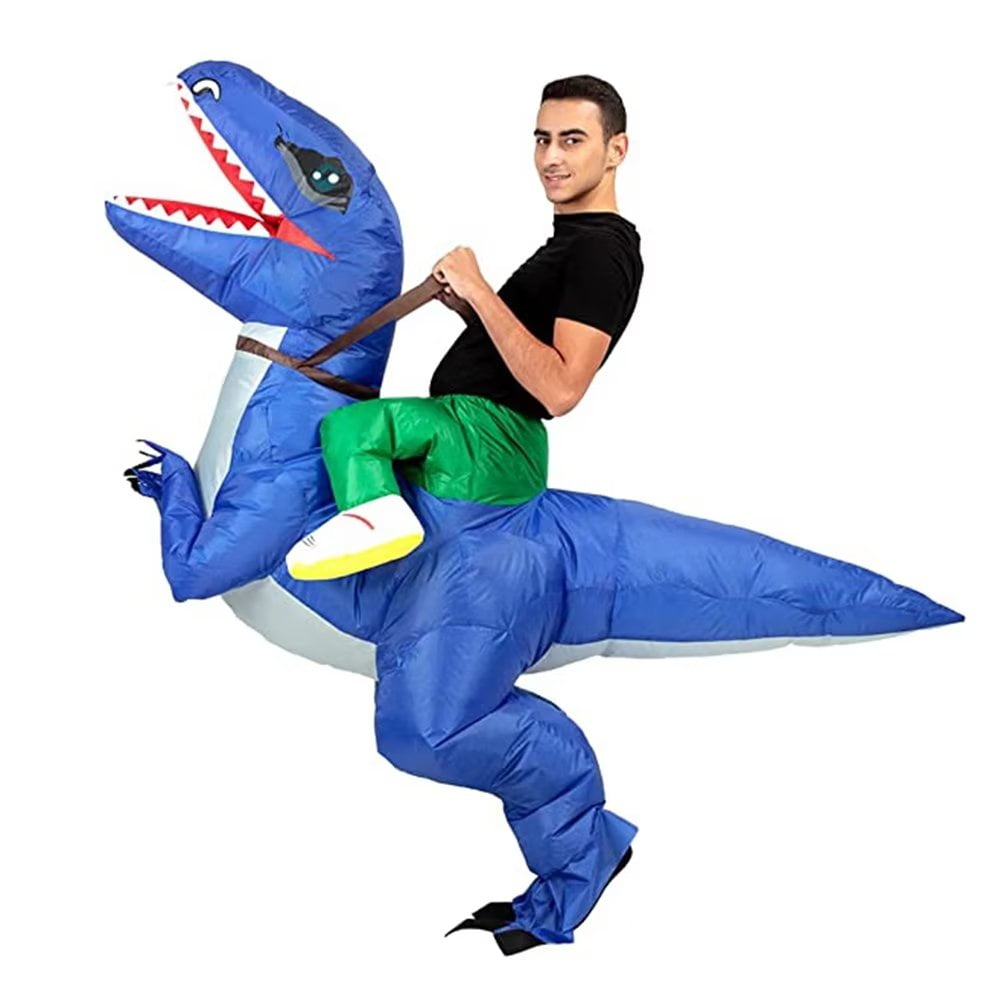 Shininglove Rideon Inflatable Dinosaur Costumes for Adults Halloween