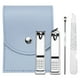thumbnail image 1 of Juego de cortaúñas Kit de herramientas de manicura de acero inoxidable | Set de aseo de 4 piezas para hombre y mujer | Incluye cortaúñas y palillos para las orejas | Duradero resistente a la, 1 of 1