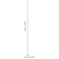 thumbnail image 2 of 40 Pcs Wire Flower Pole DIY Floral Stem Decoration Dot Wires White, 2 of 8