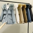 thumbnail image 4 of LOVZFMLL Jackets for Women's Loose Winter And Thick Insulation Work Attire Overcoming Cotton Jacket, 4 of 5