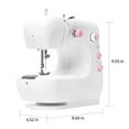 thumbnail image 4 of Foot Pedal Dual Speed \u200b\u200bControl Machine with Overlocker Home Portable Travel Sewing Machine, Easy to Use for Adults and Children, 4 of 5
