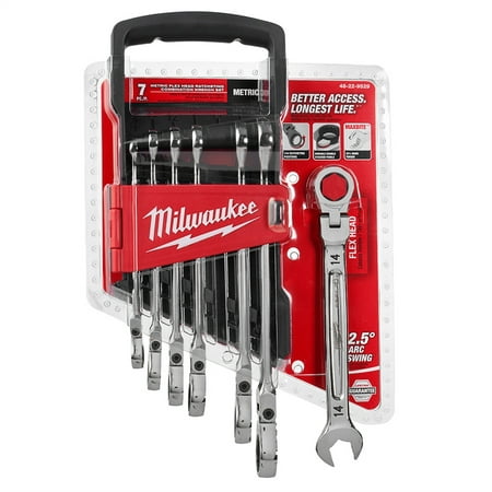 Milwaukee Electric Tools 48-22-9529 Flex Head Wrench Set