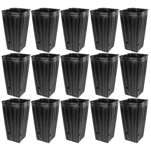 Deep Nursery Pot Pots: 50pcs Starting Pot Flower Planting Cups Planter Grow Bags Growing Container for Garden