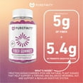 thumbnail image 5 of PUREFINITY Fiber Gummies for Adults with Inulin FOS Chicory Root, Sugar Free, Digestive & Constipation Relief, 60 Gummies, 5 of 6