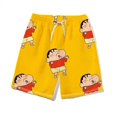 thumbnail image 1 of Los pantalones cortos de verano son sueltos y cómodos para dormir en casa, pantalones con estampado de dibujos animados, pijamas, pantalones casuales, 1 of 5