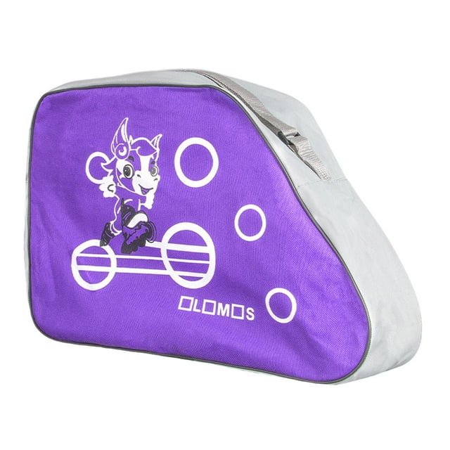 Lipstore Roller Skates Bag Carrier Bag Zipper Breathable Container Ice Skates Bag Skating