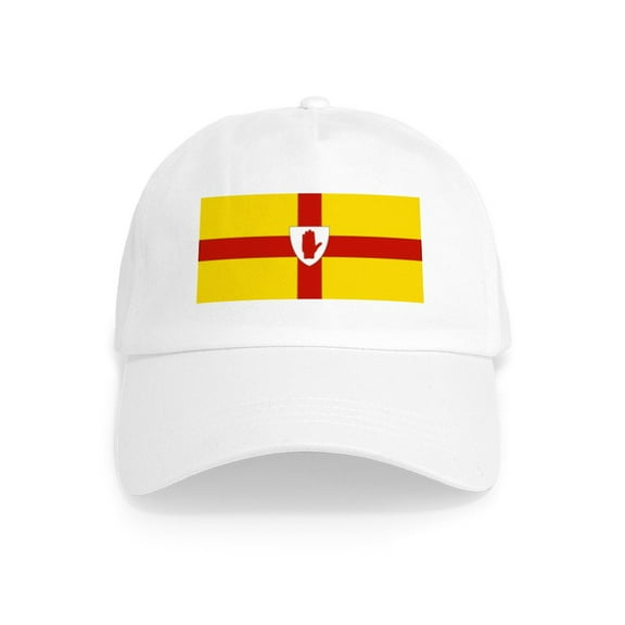 CafePress - Ulster Flag Cap - Adjustable 100% Brushed Unisex Casual Cotton Baseball Cap, Beige, 1