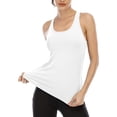 thumbnail image 3 of Attraco Women Workout Tank Top Mesh Criss Cross Open Back Athletic Yoga Shirt, 3 of 6