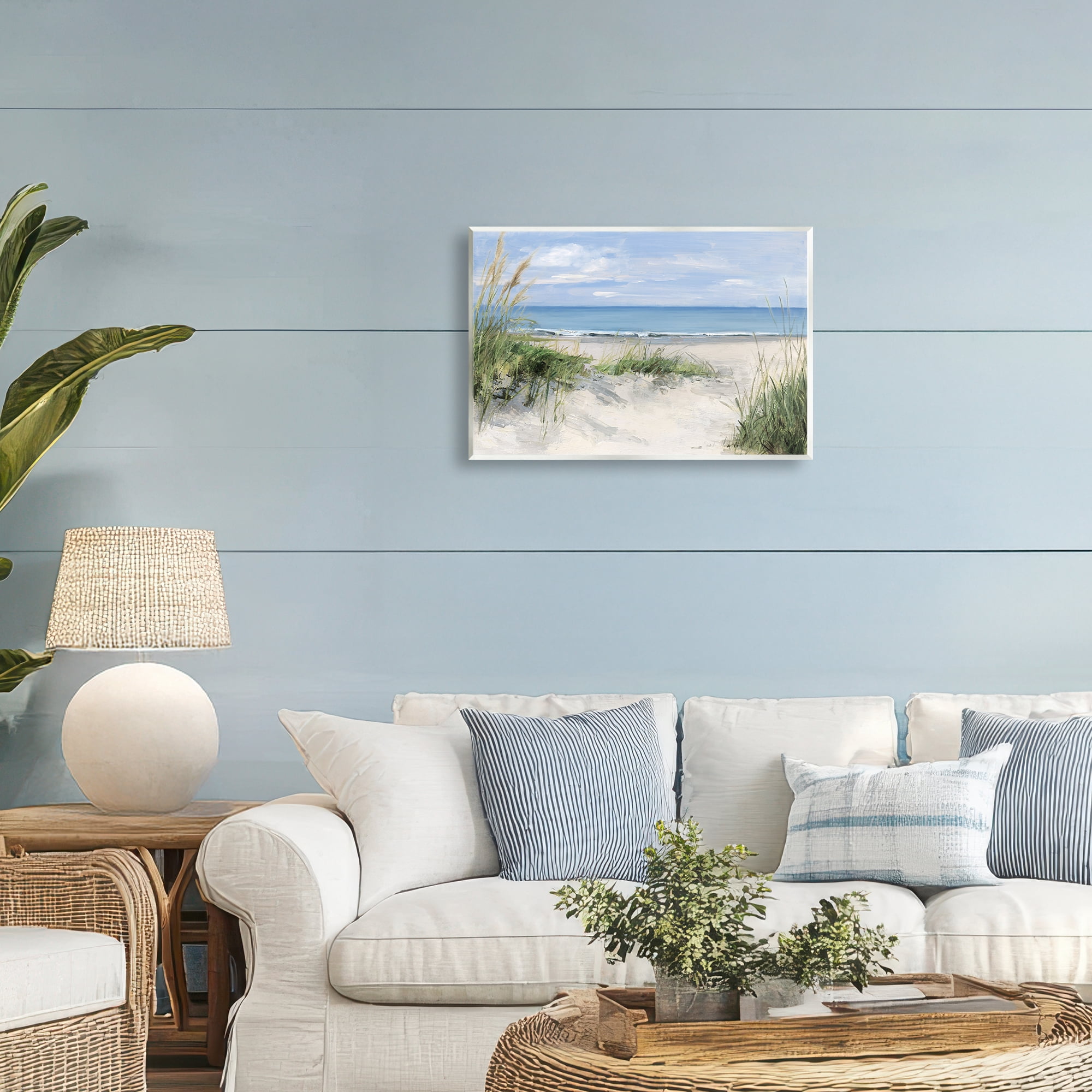 Stupell Industries Tall Grasses by Beach Coast Wall Plaque Art, design by Sally Swatland