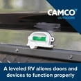 thumbnail image 4 of Camco RV Level 25520 Bubble Type; Side-To-Side And Front-To-Rear Leveling; Retro RV Shape Design; Self Adhesive Mount Or Screw On Mount; Set Of 2, 4 of 12