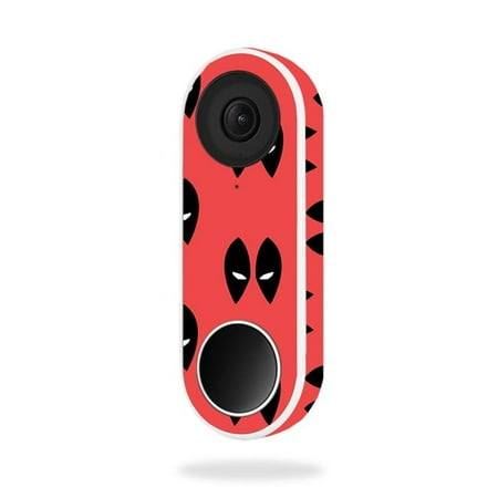 MightySkins NEHEL-Dead Eyes Pool Skin for Nest Hello Video Doorbell - Dead Eyes Pool
