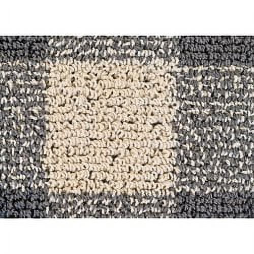 Garland Rug Country Living Buffalo Plaid Polypropylene Cinder/Ivory Indoor/Outdoor Area Rug, 7' x 10'