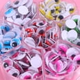 thumbnail image 5 of MIPCASE 210Pcs Self-Adhesive Wiggle Eyes for Plush Toys, Dolls, Crafts, and Projects, 5 of 5