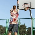 thumbnail image 5 of Pofeuu Gnomes Books Tea Cups Print Basketball Jersey, Shirts for Men Youth Basketball Jersey Crew Neck-X-Large, 5 of 6