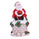 thumbnail image 5 of Estatua de Papá Noel, obra de arte, adorno coleccionable, escultura de resina para dormitorio Tubo de lámpara, 5 of 9