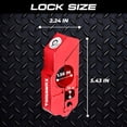 thumbnail image 3 of Candado Universal ToolWRX Negro de Manillar con Máxima Seguridad para Motocicletas, 3 of 9
