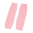 thumbnail image 3 of Women's Socks - Women's Winter Over The Knee Socks Medium Length Lightweight Thickening Warm Keep Heat Thermal Comfort,Pink, 3 of 3