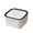 Orange, variant on SPOORYYO Bathroom Trash Can Large Capacity 6L Round Trash Bin for Living Room and Bathroom