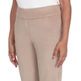 thumbnail image 4 of Alfred Dunner Womens Petite Modern Corduroy Faux Fly Front Average Length Pant, 4 of 4