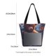 thumbnail image 3 of Disketp Lazy Stone Bear Bolsa de Hombro Casual para Mujer, Bolso Cruzado para Compras, Viajes y Uso Diario, 3 of 6
