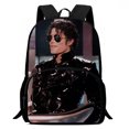thumbnail image 3 of Mochilas para niños de Michael Jackson, regalo de cumpleaños para estudiantes, mochilas escolares para niños y niñas, mochilas duraderas de gran capacidad para acampar, 3 of 5