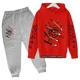 thumbnail image 1 of Sudadera con capucha de Naruto para niños, sudaderas con capucha para niños, Avatar, Kakashi, Harajuku, Top informal, otoño, primavera, conjuntos de Jersey para niños con cuello redondo, 1 of 1