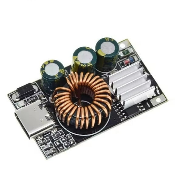 USB Type C Fast Charging Module 30W Smart Recognition Multiple Device Compatibility DC5V-32V Buck Converter Circuit Board