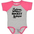 thumbnail image 3 of Inktastic Future Hockey Player Baby Boy Boys Baby Bodysuit, 3 of 5