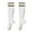 Type A, variant on Xinwanna 1 Pair Compression Stockings Striped Stretchy Long Tube Anti-Fatigue Sporty Socks for Running Climbing Riding (Type B,One Size)