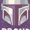 HEATHER PURPLE, variant on The Mandalorian - Mandalorian Moods - Youth Girls Short Sleeve T-Shirt